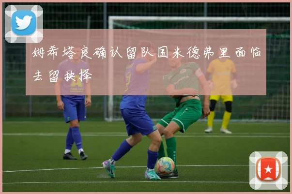 姆希塔良确认留队国米德弗里面临去留抉择